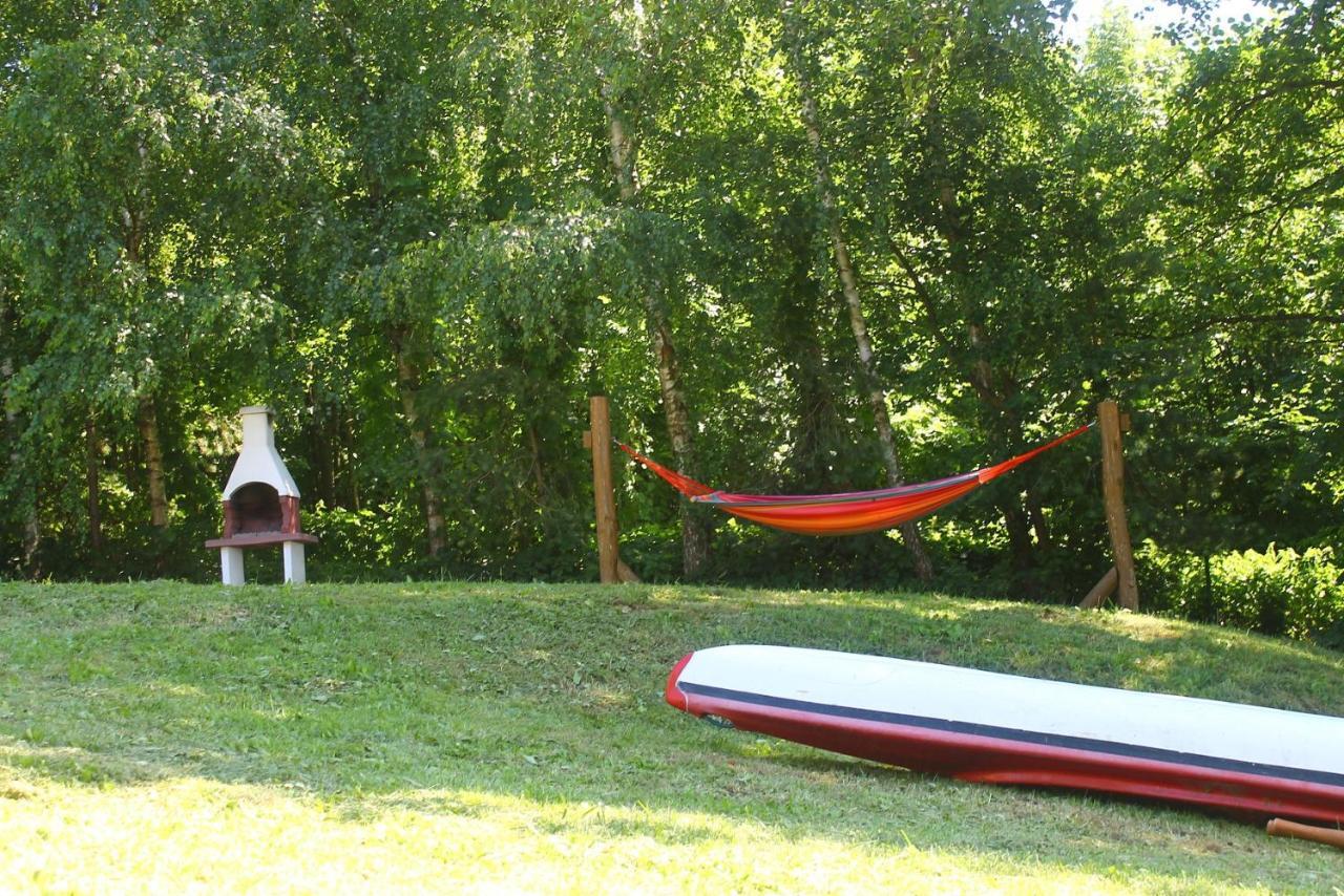 Bajkowe Mazury Domek Holenderski Plaza Lodki Kajaki Wedkowanie Mikołajki Dış mekan fotoğraf